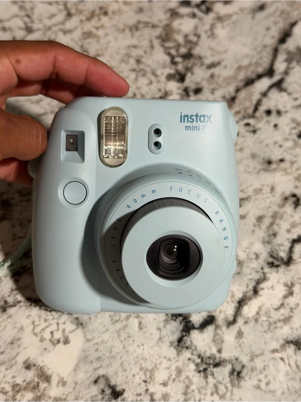 Fujifilm Instax Mini 8 Instant Camera (Light Blue) untested